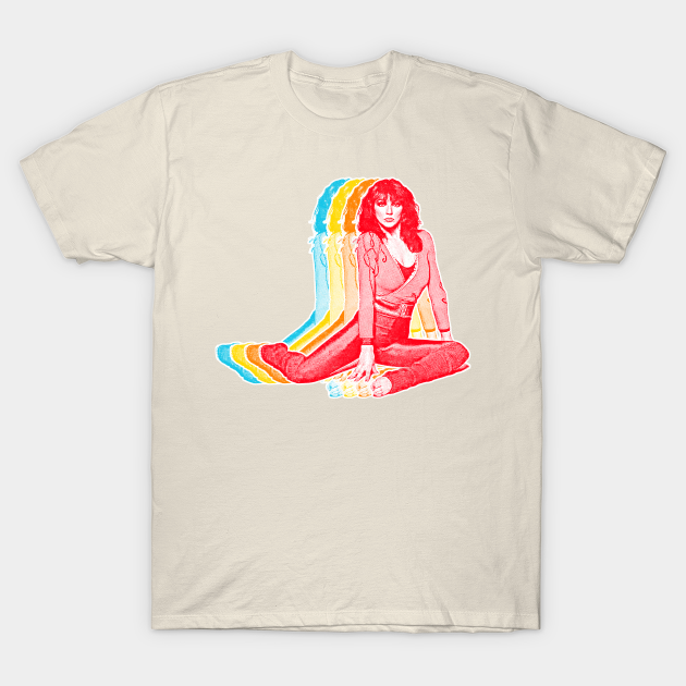 Kate Bush / Retro Rainbow Aesthetic Design - Kate Bush - T-Shirt
